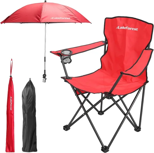 Miniatura 14 de Reclining Camping Chair with Footrest, 4-Position Adjustable Zero Gravity Chair, Portable Folding Camping Lounge Chair with Headrest Cup Holder &