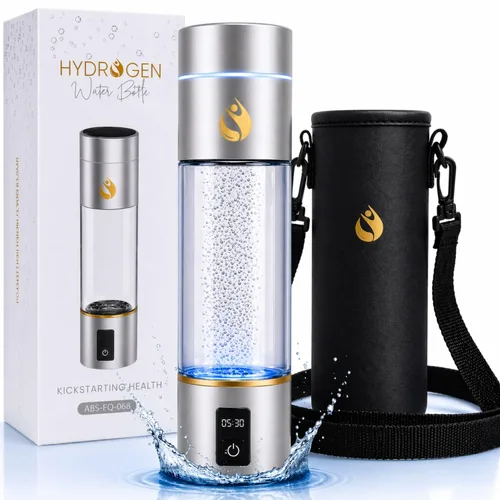 Generador de botellas de agua de hidrógeno prémium de hasta 4200 PPB con la última tecnología SPE/PEM Ionizador de botella de agua de hidrógeno de