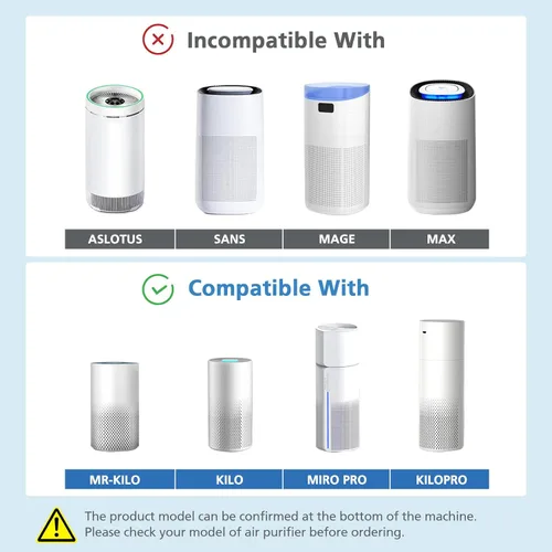 Miniatura 3 de Filtro HEPA KILO Verdadero para Afloia KILO, KILOPLUS, KILOPRO, MIRO, MIRO PRO y para MORENTO MR-Kilo, Purificador de Aire Kalo, Filtración de 3