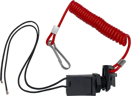 Miniatura 2 de F.S.P Interruptor de apagado y cordón de seguridad de repuesto para OMC Johnson Evinrude Sierra MP28870, 432230, 585134