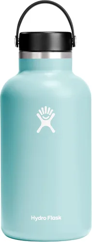 Miniatura 57 de Hydro Flask - Botella de agua de acero inoxidable aislada - Boca ancha con tapa flexible, sin derrame, a prueba de fugas y recargable de 40 oz Negro