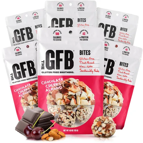 Miniatura 31 de The GFB Bocados de proteína de chocolate negro y coco - Sin gluten, a base de plantas, sin OMG, hechos de manera sostenible – Ridículamente
