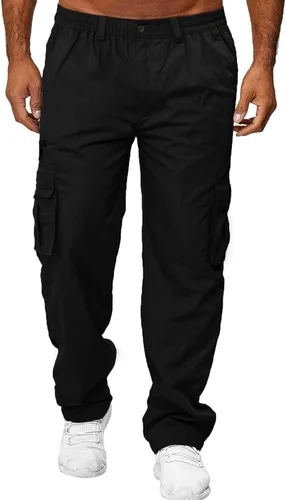 Miniatura 2 de Cargo Pants for Men,Men's Tactical Pants, Outdoor Cargo Jogger Pant Work Hiking Tactical Straight Trousers Sweatpants