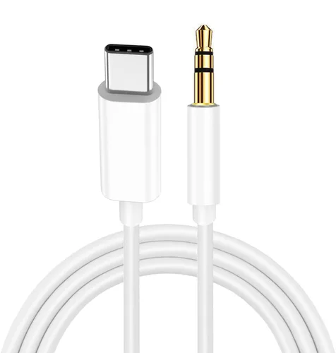 Cable auxiliar USB C a 0.138 in compatible con Pixel 6 5 4 3 2 XL, iPad Pro 2021 2020 2018, Samsung Sony HTC Moto y más, cable de auriculares tipo C