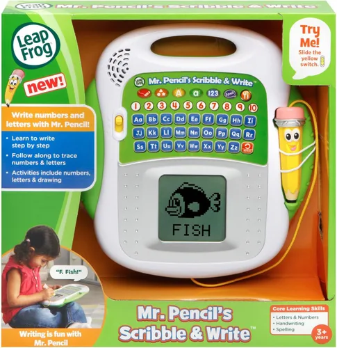 Miniatura 7 de LeapFrog Garabatos y Escritura del Sr. Pencil, Verde