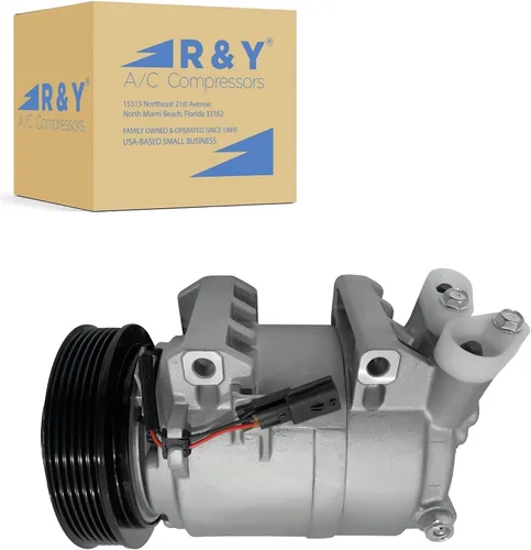 RYC Nuevo compresor de CA y embrague de A/C IH490-01 (se adapta a Nissan Rogue 2.5L 2008, 2009, 2010, 2011, 2012, 2013)