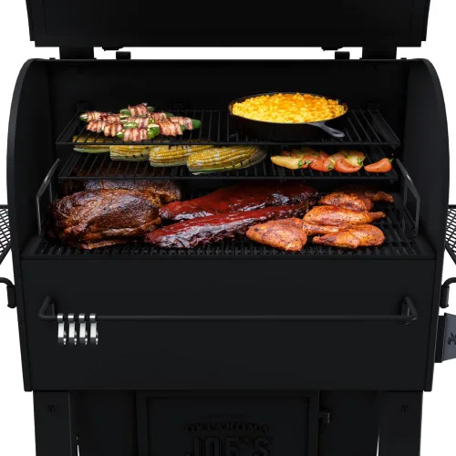 Miniatura 2 de Oklahoma Joe's Marshal Centerbox ahumador, negro - 23202164