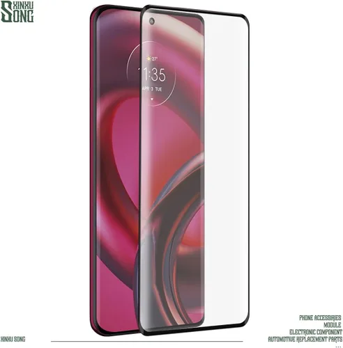 Miniatura 4 de 2 protectores de pantalla para Moto Edge 30 Fusion 3D, cobertura completa, antiarañazos, dureza 9H, para Moto Edge 30 Fusion de 6.6 pulgadas, bordes