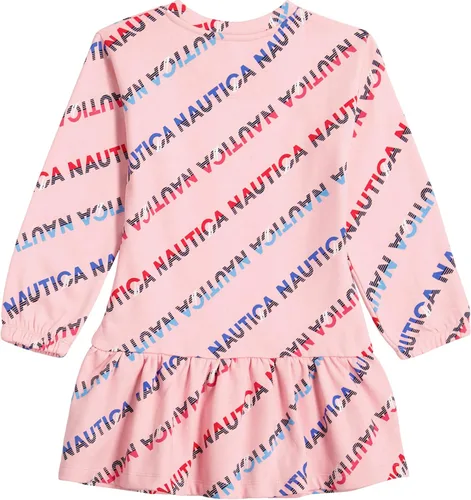 Miniatura 2 de Nautica Vestido sudadera de forro polar de manga larga para niña