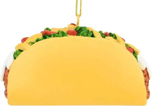 Miniatura 5 de Tree Buddees Adorno navideño de comida de tacos