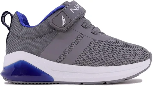 Miniatura 4 de Nautica Tenis deportivos para correr con luz intermitente para niños y niñas, modernos y divertidos para niños y niñas, disponibles en tallas