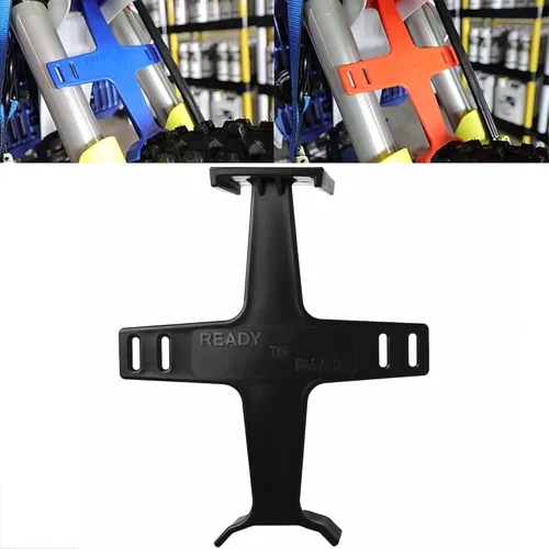 Soporte de horquilla universal para motocicleta de 10.6 pulgadas, protección de horquilla de plástico, protector de horquilla, ahorrador de