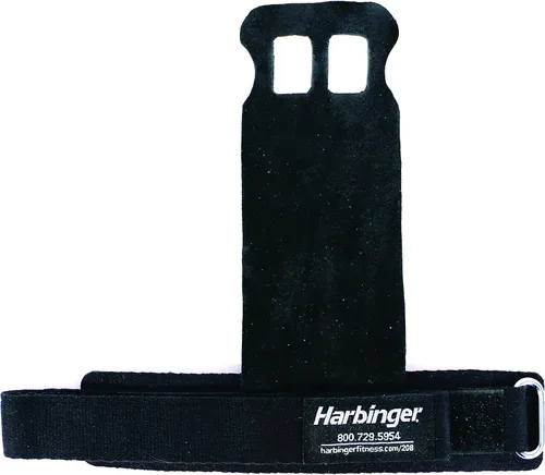 Miniatura 2 de Harbinger Agarres de cuero en la palma para levantar pesas y proteger las manos
