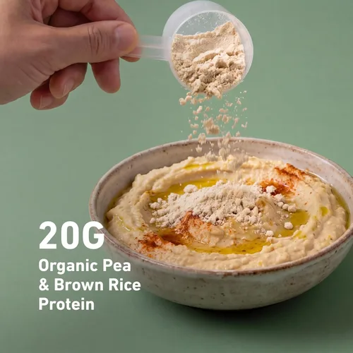 Miniatura 4 de Isopure Proteína en Polvo a Base de Plantas, Sin Lactosa, Sin Gluten, Con Hierro, Sin Sabor, 20 g de Proteína Vegetal por Porción, 1.15 Libras, 20