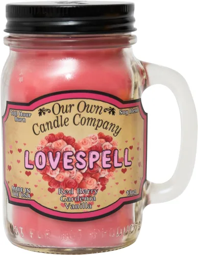 Miniatura 30 de Our Own Candle Company, Orange Creamsicle - Vela perfumada en tarro de masón, 100 horas de tiempo de combustión, 13 onzas