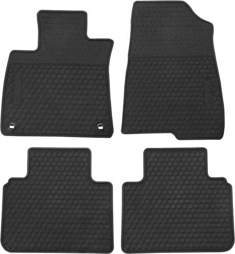 Miniatura 12 de Alfombrilla de goma para coche para Honda Accord 9ª Generación 2017-2016-2015-2014-2013, alfombrillas ajustadas personalizadas de color negro