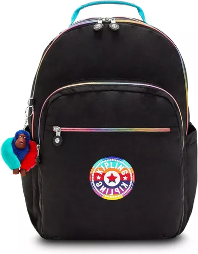 Miniatura 35 de Kipling Mochila para portátil Seoul de 15 pulgadas para mujer, duradera, espaciosa, con correas acolchadas para el hombro, funda protectora