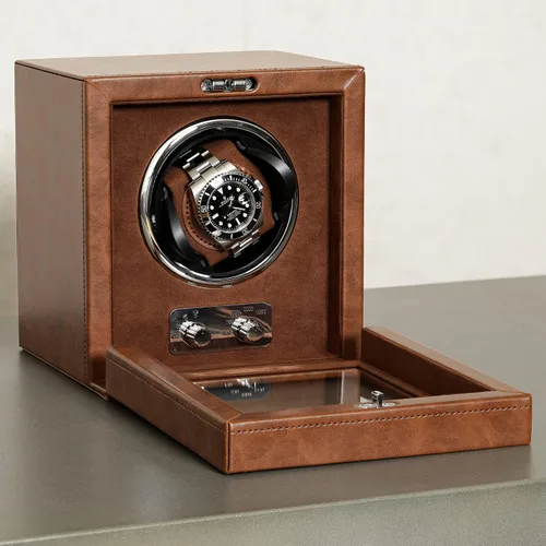 Miniatura 4 de ROTHWELL Bobinadora de reloj individual para relojes automáticos con motor silencioso con múltiples velocidades y ajustes de rotación