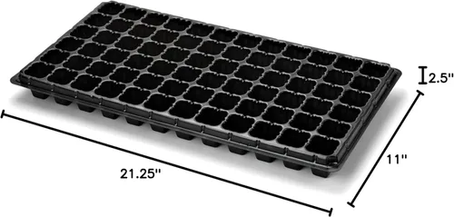 Miniatura 3 de Bootstrap Farmer - 72 celdas charola para esquejes – Plantación de semillas, Tierra y cultivos hidropónicos., Negro