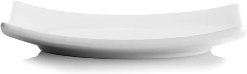 Miniatura 3 de 10 Strawberry Street Simply White - Juego de 6 platos cuadrados de cerámica para aperitivos, tapas y aperitivos para uso diario, microondas