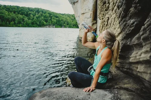 Miniatura 4 de LifeStraw Peak Series - Filtro de agua personal solo para senderismo, camping, viajes, supervivencia y preparación para emergencias. Elimina Limeade