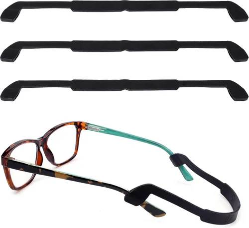 Miniatura 10 de SooGree Correas de silicona para gafas, antideslizantes, elásticas, deportivas, para niños, correas de gafas de sol para adultos