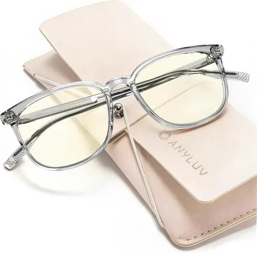 Miniatura 15 de ANYLUV Gafas de luz azul para mujeres y hombres, lentes de bloqueo de luz azul para mujer, anteojos de computadora antifatiga ocular