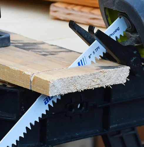Miniatura 4 de Hojas de sierra recíproca de madera de 9 pulgadas 5Tpi, paquete de 5