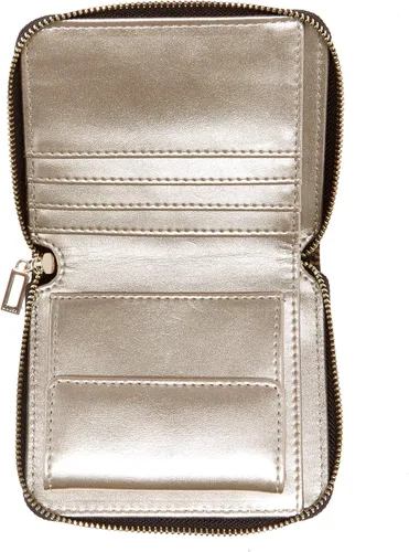 Miniatura 2 de GUESS Billetera pequeña con cremallera para mujer Helaina