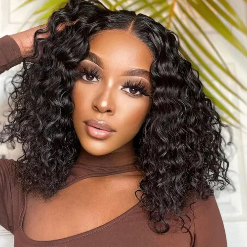 Miniatura 89 de Paquetes de cabello afro rizado y kinky, extensiones de cabello humano de 8 pulgadas, tejido rizado sin procesar, doble entretejido, virgen