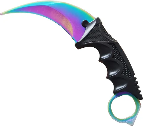 Miniatura 11 de Karambit Cuchillo Entrenador - Cuchillo de Práctica de Entrenamiento de Acero Inoxidable con Funda para Principiantes - Herramienta Entrenadora