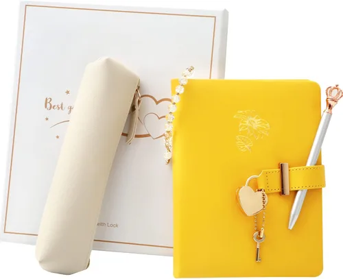 Miniatura 3 de Agenda con cerradura para niñas – Regalos de cumpleaños para niñas de 8, 9, 10, 11, 12 años – Artes y manualidades para niños – El kit de diario