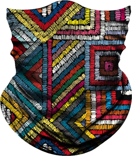 Miniatura 21 de Obacle Bandana sin costuras, máscara facial rave, para mujeres y hombres, para protección contra el polvo, el viento y el sol