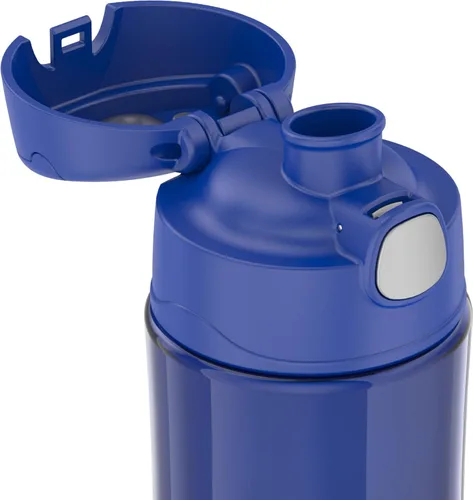 Miniatura 3 de THERMOS FUNTAINER Botella de hidratación de plástico de 16 onzas con boquilla, Blueberry Azul (Arándano)