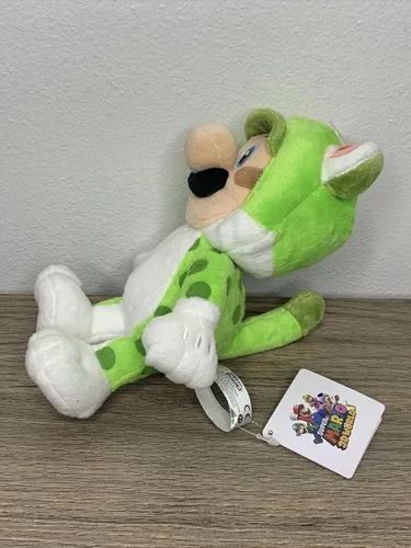 Miniatura 3 de Little Buddy Super Mario Neko Luigi - Peluche de gato, 10 pulgadas, multicolor