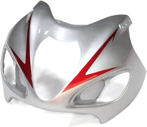 Miniatura 2 de FLPRO - Carenados completos de plástico ABS blanco plateado para Suzuki 1997-2007 GSXR1300 Hayabusa 1997 1998 99 00 2001 02 03 2004 05 2006 2007