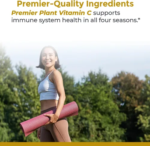 Miniatura 5 de Premier Research Labs Vitamina C - Vitamina C de nutrientes integrales - Apoya el sistema inmunológico - Suave con el estómago - Actividad