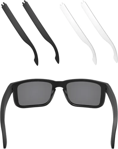 Miniatura 9 de EZReplace 1 par/2 pares de patillas de repuesto para gafas de sol Oakley Holbrook OO9102 OO9244/Holbrook XL OO9417 Negro