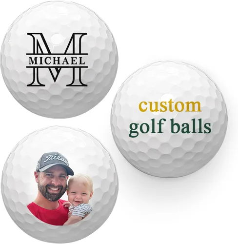 Miniatura 16 de Pelotas de golf personalizadas de With Love From Julie para hombres - Bolas de golf personalizadas - Regalos personalizados de bolas de golf