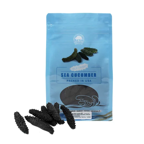 Miniatura 11 de DOL Wild Caught, pasador negro atlántico secado al sol, pepino de mar 30-40 piezas de 7 a 9 años, totalmente nutritivo natural, 30-40