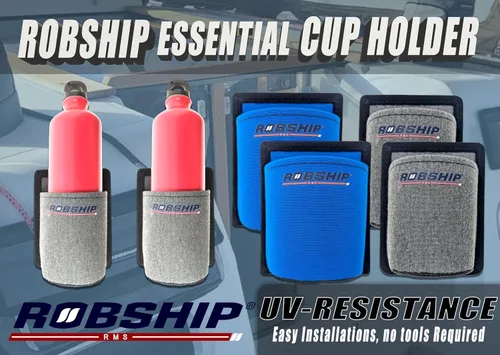 Miniatura 5 de Robship Essentials - Portavasos desmontable para botellas y bebidas, azul real