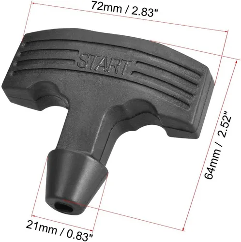 Miniatura 2 de uxcell Goma de repuesto de arranque de arranque de retroceso para GX160 para GX200 para GX240 para GX270 para GX340 para cortacésped GX390