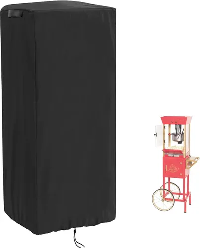 Cubierta impermeable para carrito de palomitas de maíz, cubierta resistente para máquina de palomitas de maíz 420D, compatible con Nostalgia, 25