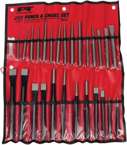 Miniatura 5 de Performance Tool W751 - Juego de cinceles y punzones de 12 piezas