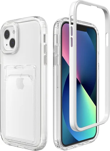Miniatura 13 de ZCDAYE Funda para iPhone 13 Pro Max, iPhone 13 Pro Max (6.7 pulgadas) Funda con tarjetero y funda transparente de TPU suave a prueba de golpes