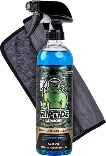 Miniatura 4 de Riptide Armory Advanced - Limpiador de pistolas de 4 onzas, limpiador de armas multiusos, se dirige a depósitos de carbono, metales y residuos