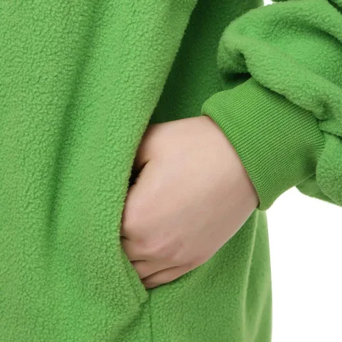 Miniatura 7 de Mike Wazowski - Mameluco para mujeres y hombres, disfraz de Halloween y Navidad, color verde