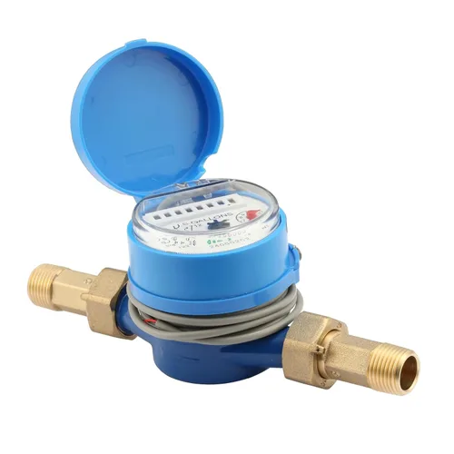 Miniatura 14 de DN15 Medidor de Agua 1/2" NPT, Certificación ISO4064, Medidor de Flujo Cúbico de Agua, Medidor de Agua Fría para Jardín/Hogar