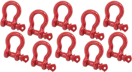 Miniatura 41 de Mytee Products - Grillete de anclaje forjado de 5/8" de acero al carbono con tornillo de aleación, 3.25 toneladas (6,500 libras) de capacidad de 20