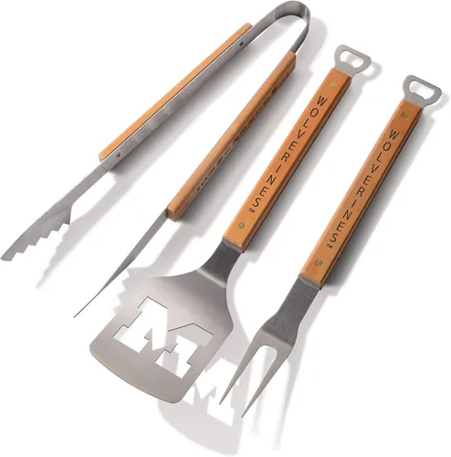 Miniatura 20 de YouTheFan NCAA Classic Series - Juego de barbacoa de 3 piezas
